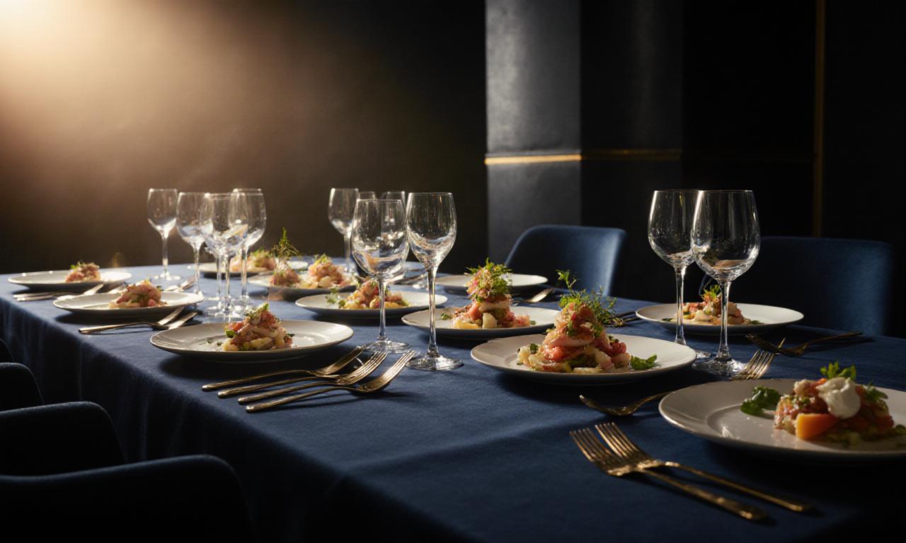 Exklusives Fine Dining Catering Trend 2024